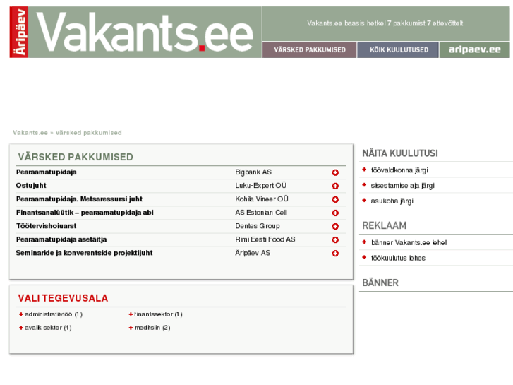 www.vakants.ee