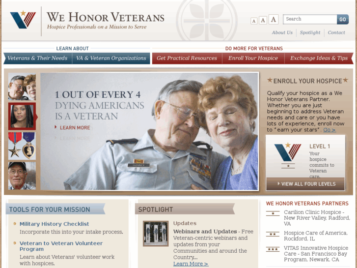 www.wehonorveterans.com