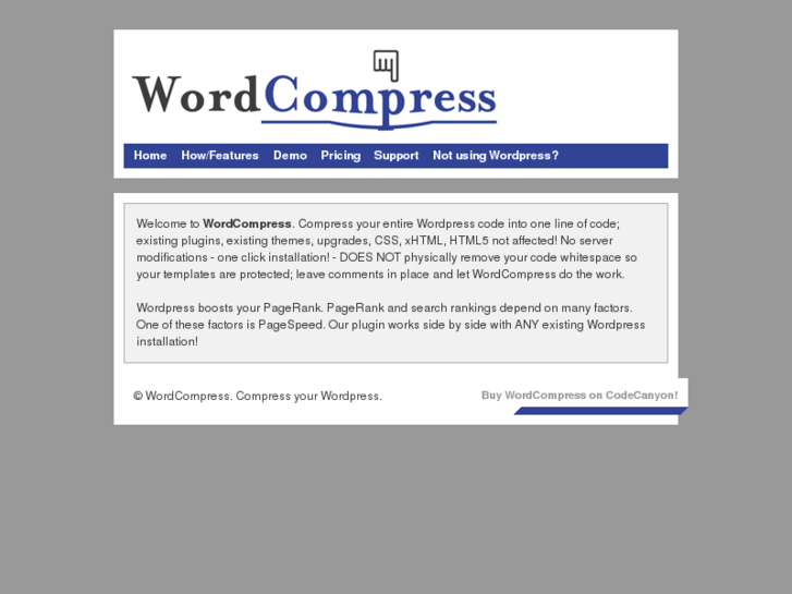 www.wordcompress.net