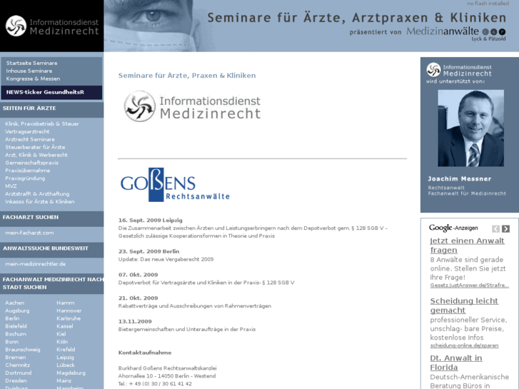 www.arztrecht-seminare.de