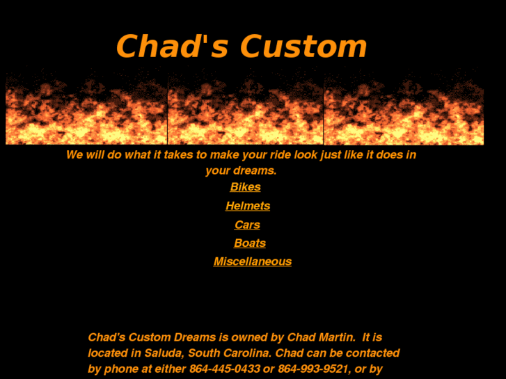 www.chadscustomdreams.com