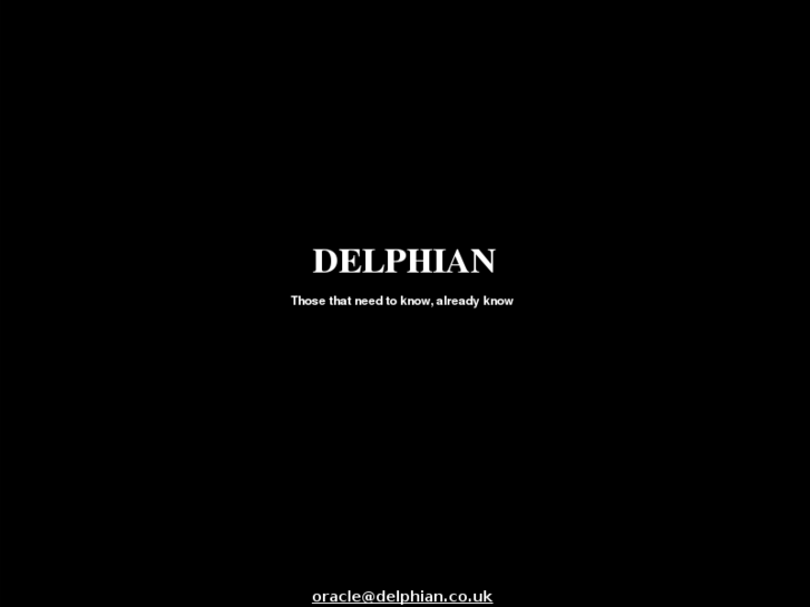 www.delphian.co.uk