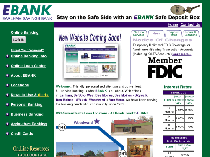 www.earlhamsavingsbank.com