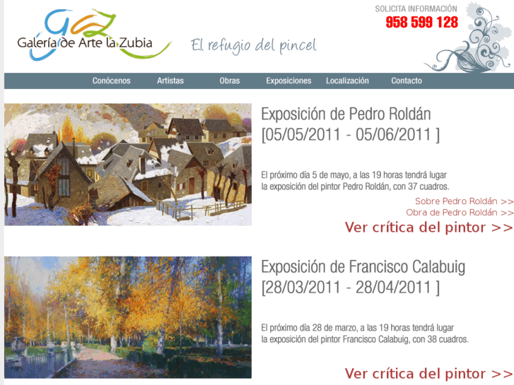 www.galeriadeartelazubia.com