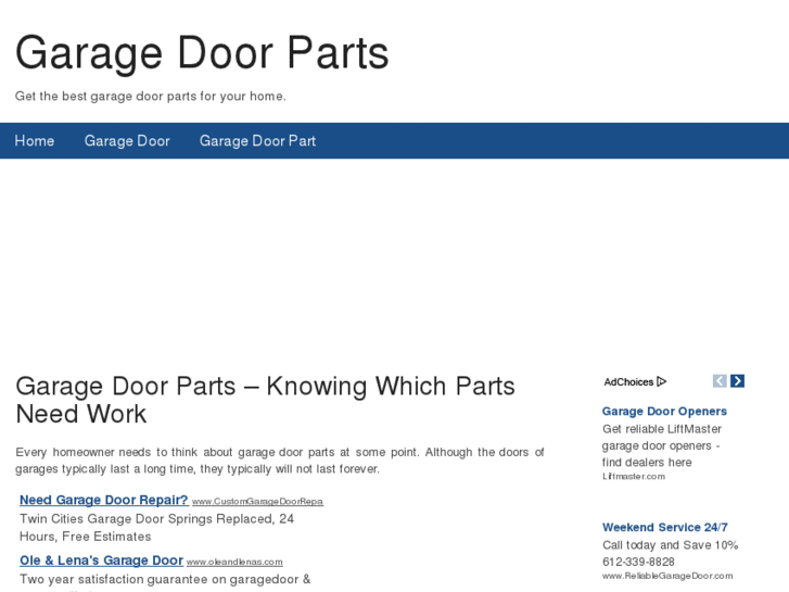 www.garagedoorpart.net