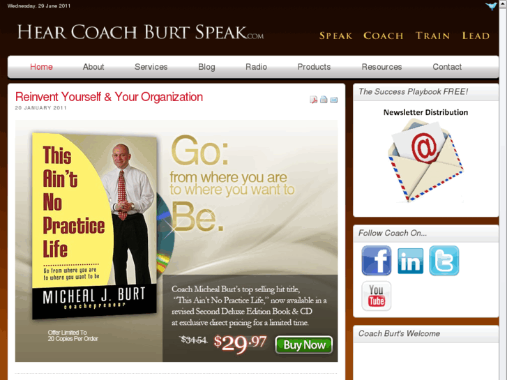 www.hearcoachburtspeak.com