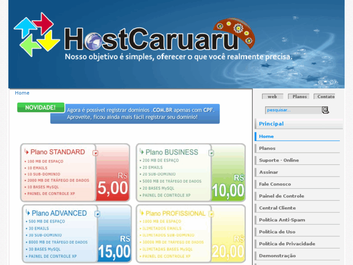 www.hostcaruaru.com.br