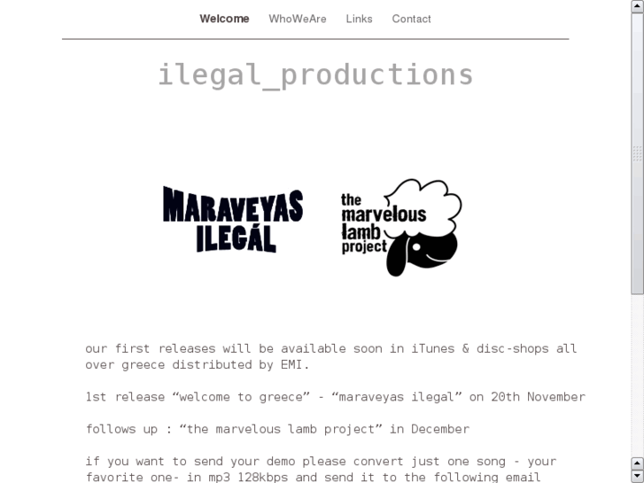 www.ilegalproductions.net