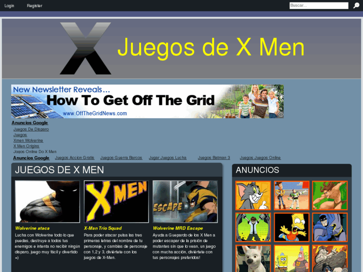 www.juegosdexmen.com