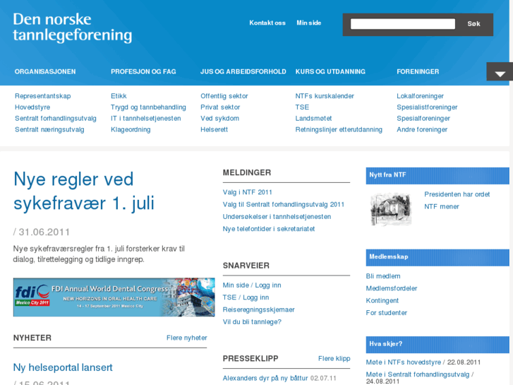 www.tannlegeforeningen.net