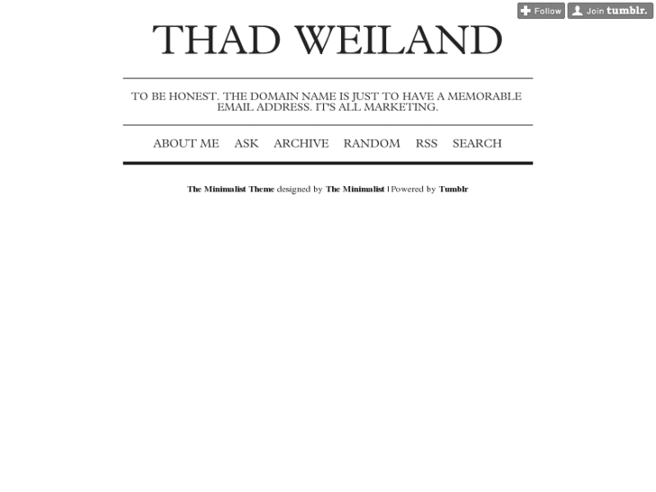 www.thadweiland.com