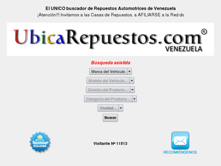 www.ubicarepuestos.com