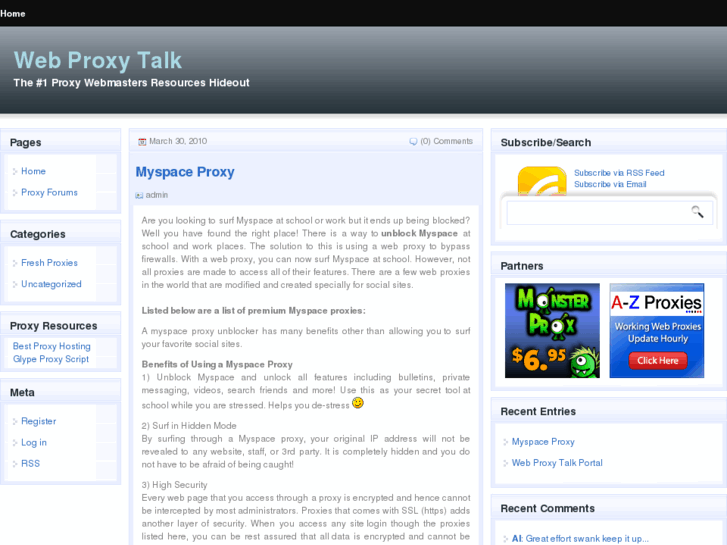 www.webproxytalk.com