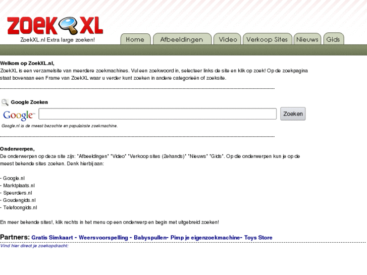 www.zoekxl.nl