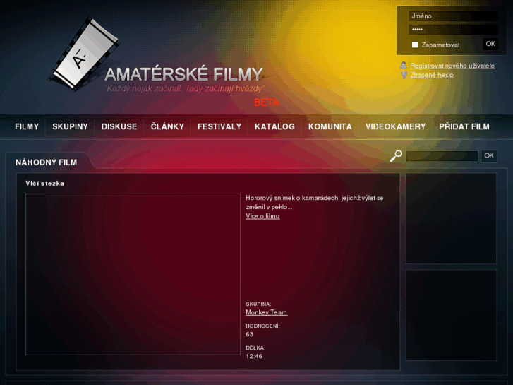 www.amaterskefilmy.cz