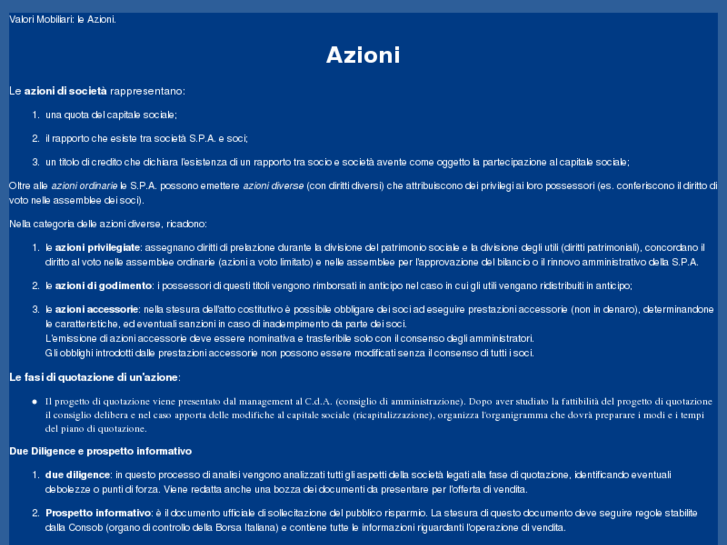 www.azioni.it