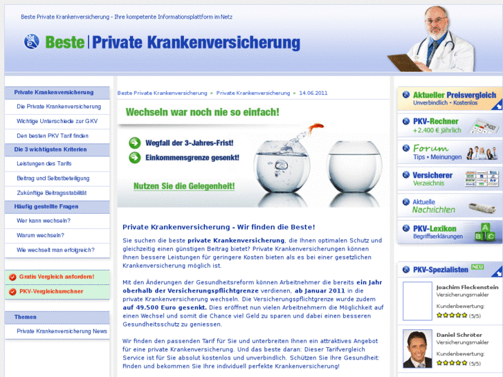 www.besteprivatekrankenversicherung.com