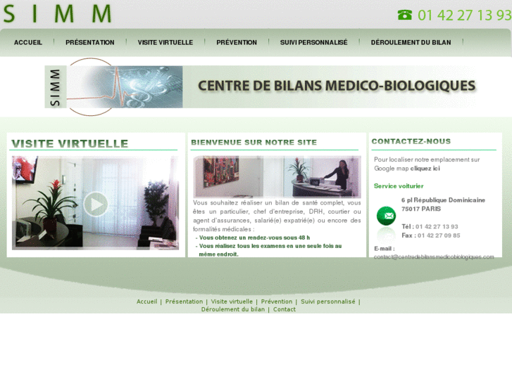 www.centredebilansmedicobiologiques.com