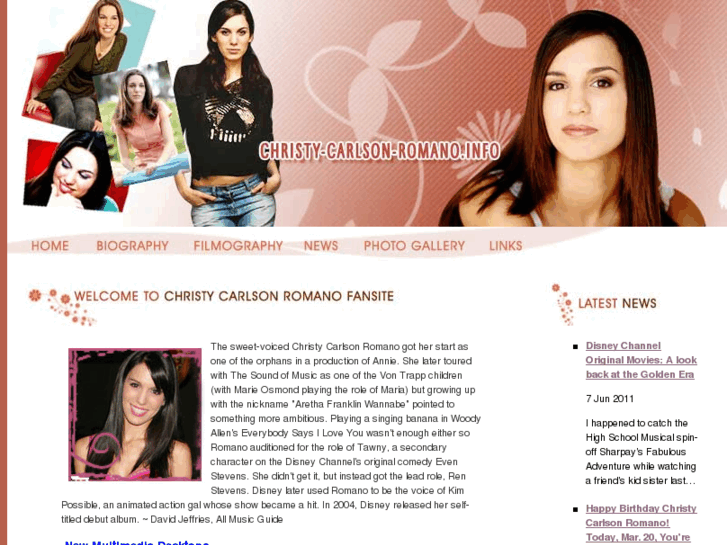 www.christy-carlson-romano.info