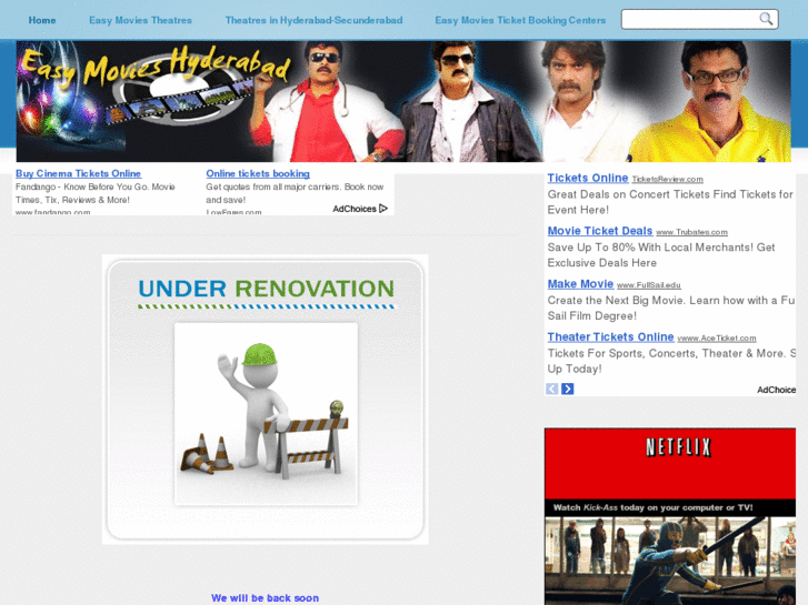 www.easymovieshyderabad.co.in