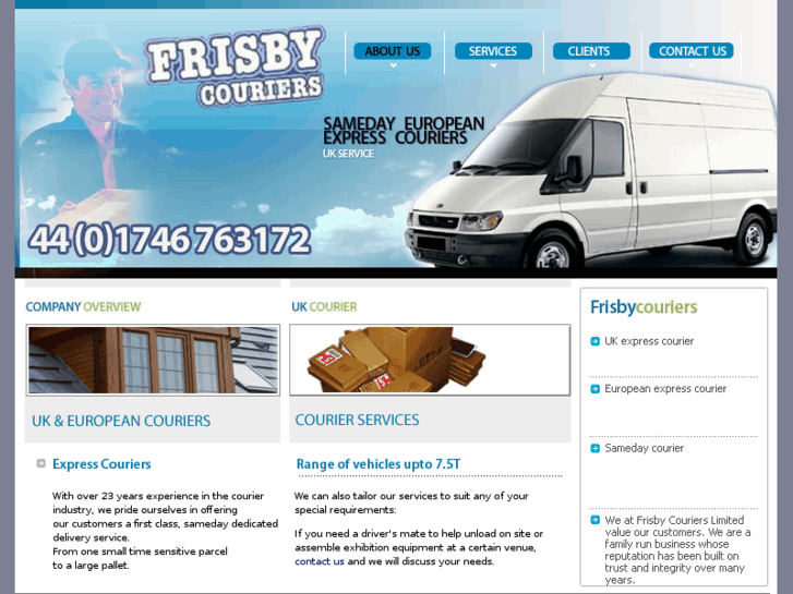 www.frisbycouriers.com