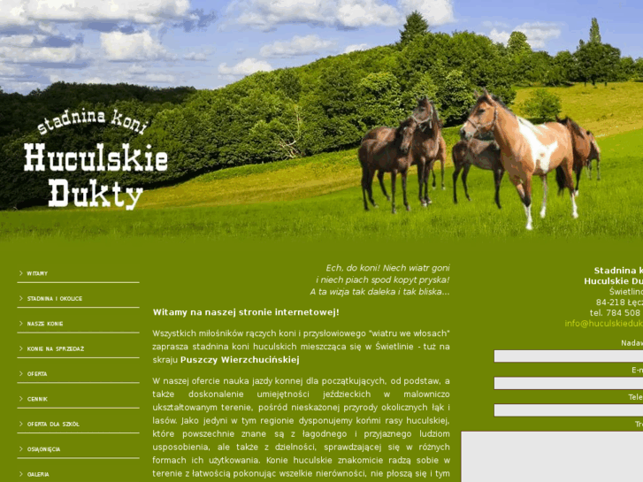 www.huculskiedukty.pl