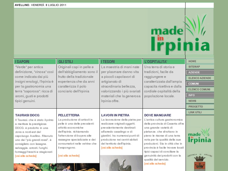 www.madeinirpinia.net