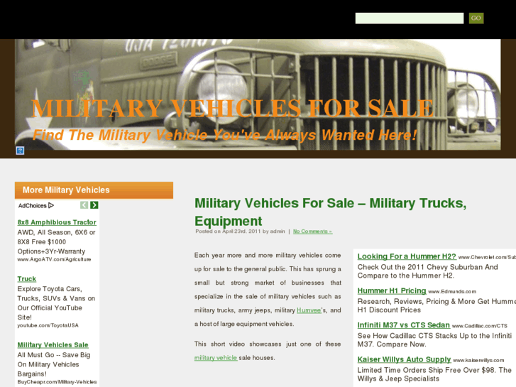 www.militaryvehiclessale.net