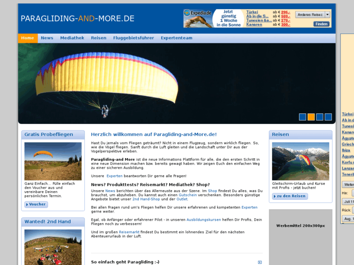 www.paraglidingandmore.com