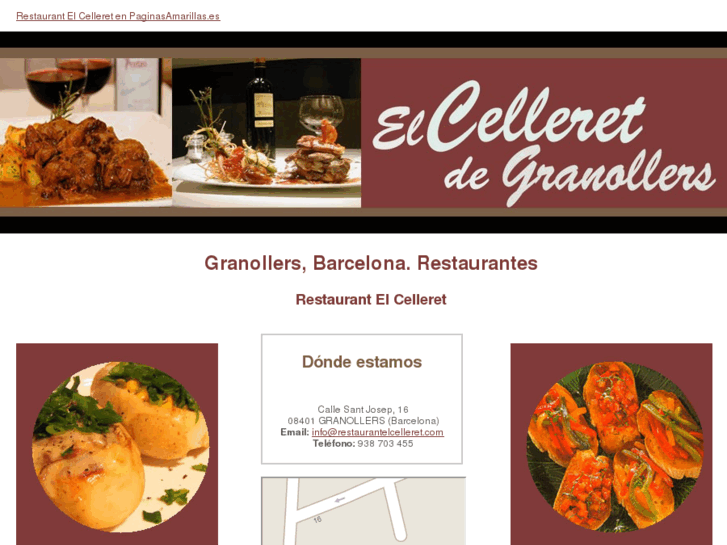 www.restaurantelcelleret.com