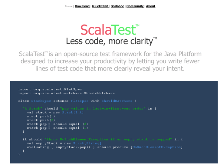 www.scalatest.org
