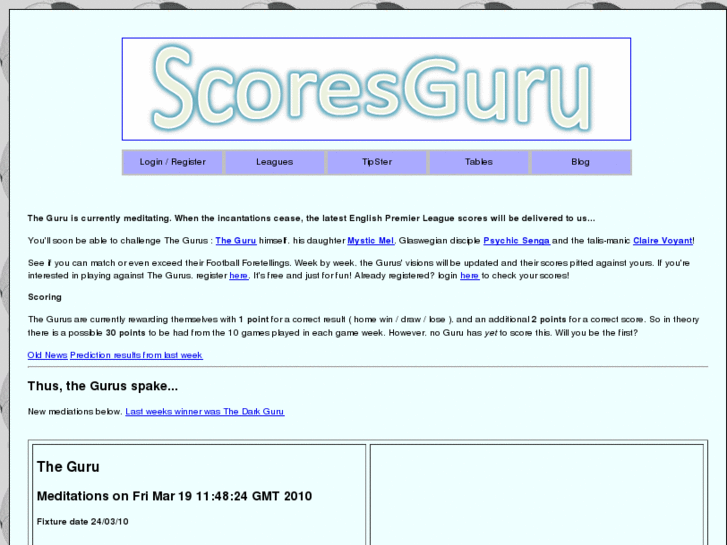 www.scoresguru.net
