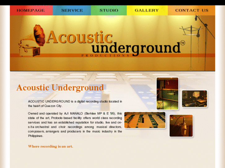 www.acousticunderground.net