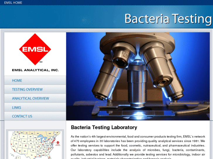 www.bacteriatesting.com