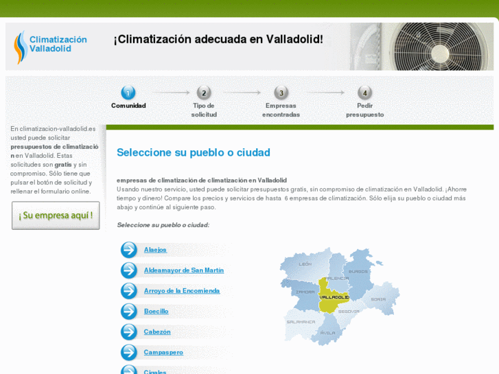 www.climatizacion-valladolid.es