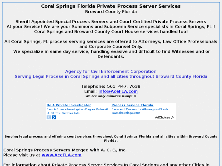 www.coralspringsprocessserver.com
