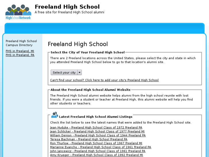 www.freelandhighschool.com