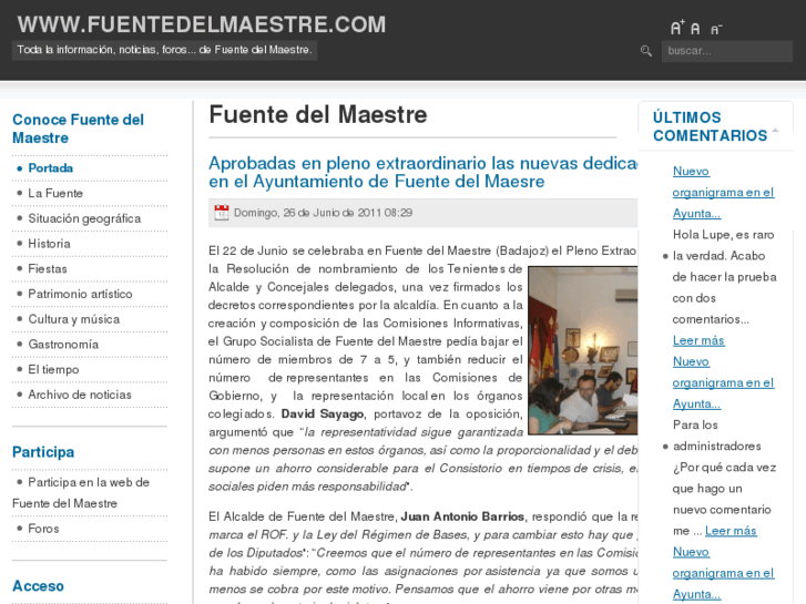 www.fuentedelmaestre.com