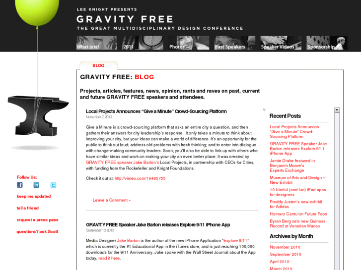 www.gravityfreeblog.com