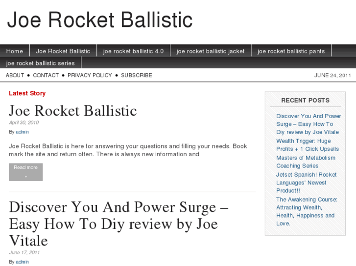 www.joerocketballistic.com