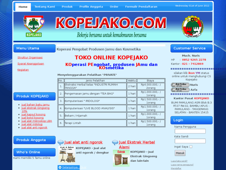 www.kopejako.com