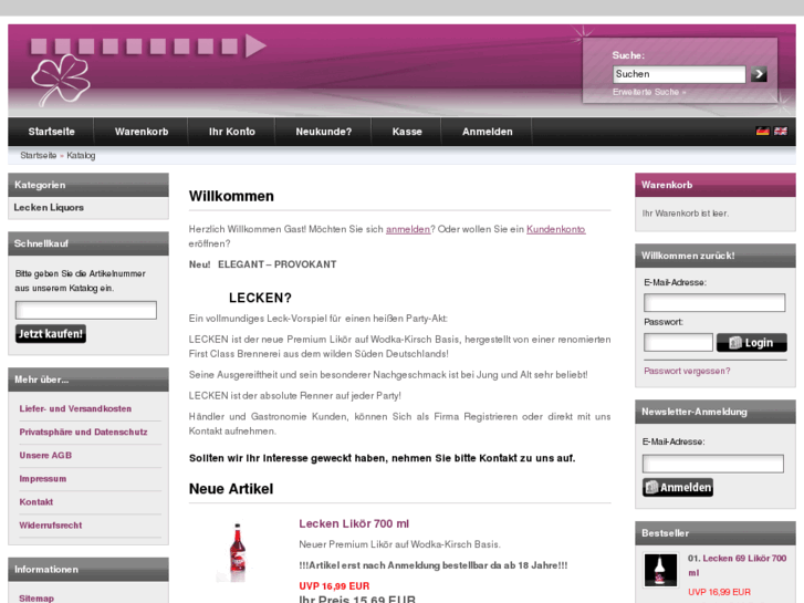 www.lecken-liquors.com