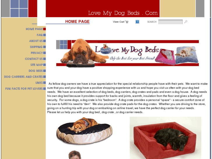 www.lovemydogbeds.com