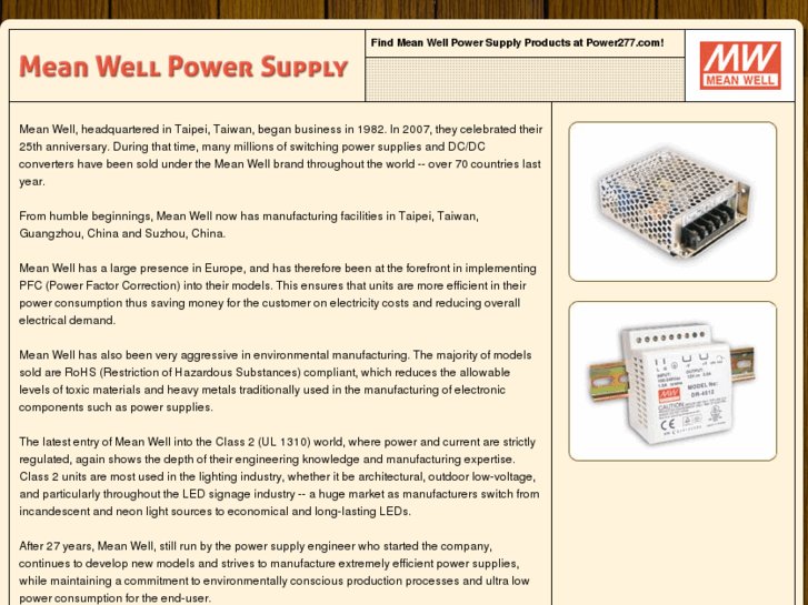 www.meanwellpowersupply.com