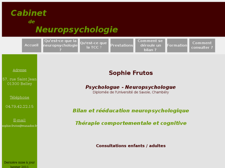 www.neuropsychologue.info