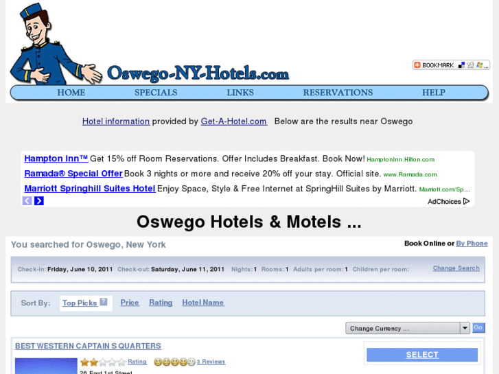 www.oswego-ny-hotels.com