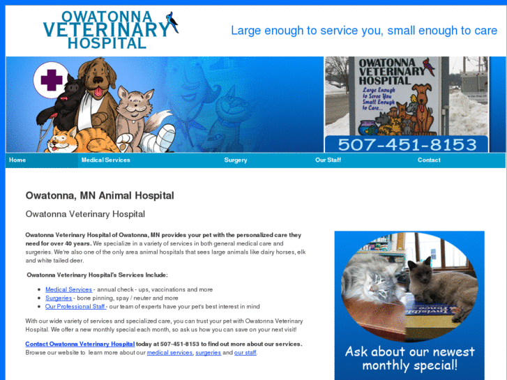 www.owatonnaveterinaryhospital.com