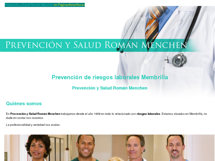 www.prevencionysaludromanmenchen.es