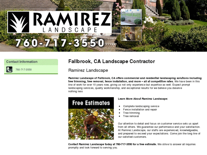 www.ramirezlandscapeandtreeservice.com