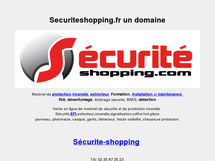 www.securite-shopping.fr